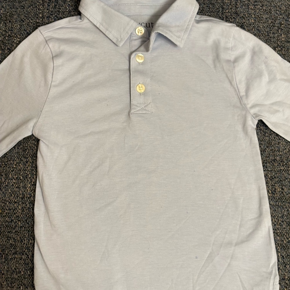 Crewcuts Light Blue Little Kids Polo Shirt - Picture 3 of 3